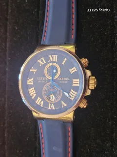 BLACK FRIDAY SALE ! Bargain ! Stunning Man&#39;s chronograph watch with new band !!