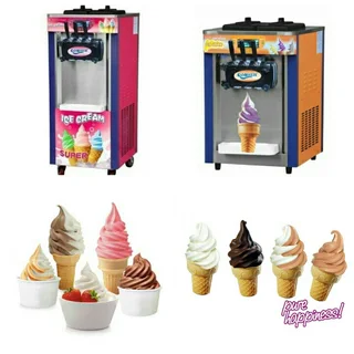 Premium Soft Serve Ice Cream,  Divine Slush Mix,  Candy Floss Sugar,  Cones, Toppings &amp; More...