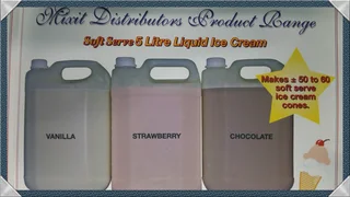 Premium Soft Serve Ice Cream,  Divine Slush Mix,  Candy Floss Sugar,  Cones, Toppings &amp; More...