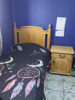 Wooden Bed Set