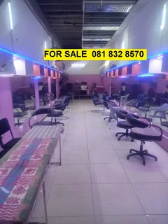 salon for sale 0818328570 in pine town 60k