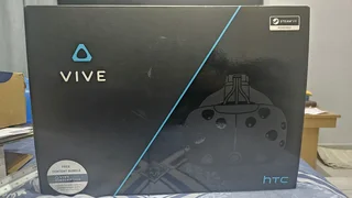 HTC VIVE VR Headset full bundle. Opened but unused