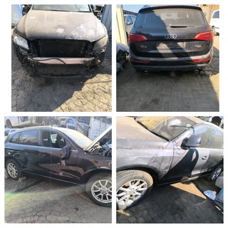 Stripping Audi Q5 SUV spare parts