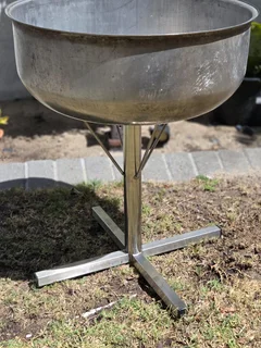 Stainless steel braai's