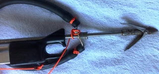 Vintage stainless steel Sea Hornet spear gun - J D Preece and Co Pty Ltd Sydney Australia