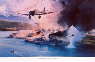 Air Combat Paintings Volume 4 - C Walker and R Taylor - Hardcover - signed by Robert Taylor