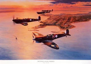 Air Combat Paintings Volume 4 - C Walker and R Taylor - Hardcover - signed by Robert Taylor