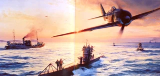 Air Combat Paintings Volume 4 - C Walker and R Taylor - Hardcover - signed by Robert Taylor