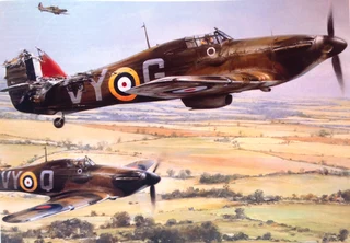 Air Combat Paintings Volume 1 - C Walker and R Taylor - Hardcover