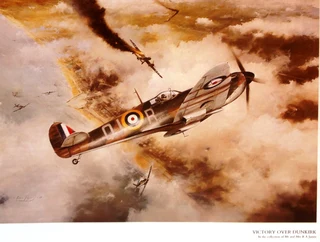 Air Combat Paintings Volume 1 - C Walker and R Taylor - Hardcover