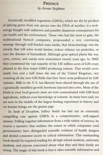 Seeds of Deception - EXPOSING INDUSTRY AND GOVERNMENT LIES re safety of GE Foods - J Smith - signed