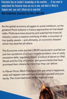 Planet PONZI-How world got into this mess-What happens next-How to save Yourself-Mitch Feierstein