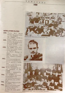 NEWLANDS 100 - One Hundred Years of Rugby at Newlands - 1890 to 1990