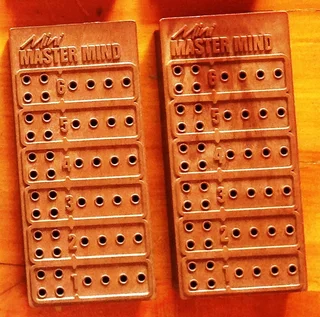 The ORIGINAL and MINI Mastermind game in one box - 1972 first release