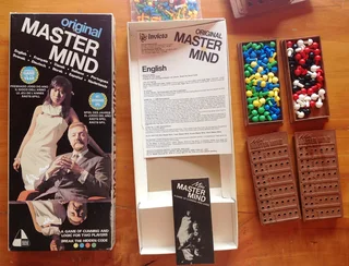 The ORIGINAL and MINI Mastermind game in one box - 1972 first release
