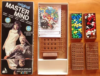 The ORIGINAL and MINI Mastermind game in one box - 1972 first release