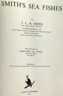 Smith&#39;s Sea Fishes - Professor J L B Smith - Hardcover
