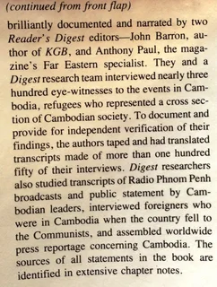 Murder of a Gentle Land - The Untold Story of communist Genocide in Cambodia - J Barron and A Paul