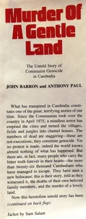 Murder of a Gentle Land - The Untold Story of communist Genocide in Cambodia - J Barron and A Paul
