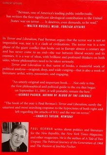 terror and liberalism - Paul Berman