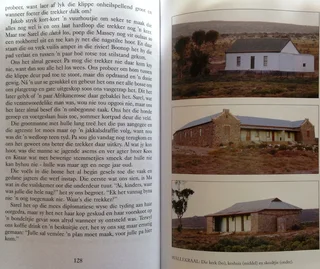 Vonke uit die koeroeklip - &#39;n Eie verhaal uit Namakwaland - Gert Sarrisam - geteken deur Skrywer