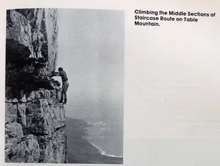 55 - 60 Years of Mountaineering in South Africa - AB (Bert) Berrisford - signed by Author