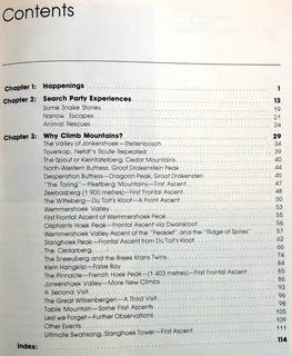 55 - 60 Years of Mountaineering in South Africa - AB (Bert) Berrisford - signed by Author