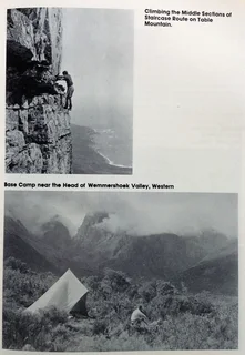 55 - 60 Years of Mountaineering in South Africa - AB (Bert) Berrisford - signed by Author