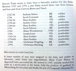 The Swiss at the Cape of Good Hope 1652 - 1971 - Adolphe Linder