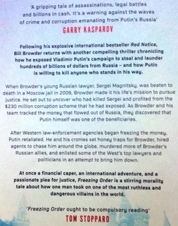 Freezing Order - Bill Browder