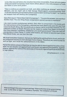 The Conspiracy against South Africa