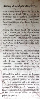 Special Branch War-Slaughter in the Rhodesian Bush South Matabeleland 1976-1980-Ed Bird-Hardcover