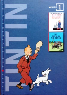 Tintin - Hardcover - Volume 1 - Land Of The Soviets And Tintin In The Congo - A5 Size