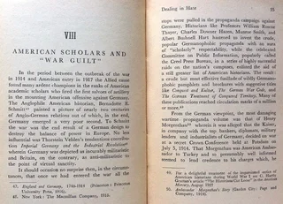 The Development of Anti-German Propaganda - Dr Michael F Connors