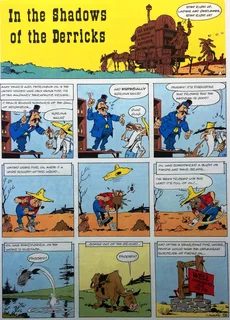 Lucky Luke - In the Shadow of the Derricks - Morris and Goscinny