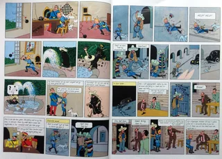 Die Avonture van KUIFIE - Die Stukkende Oor - Herge