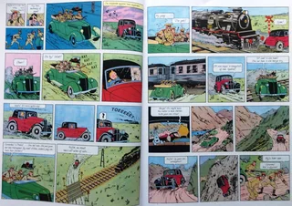 Die Avonture van KUIFIE - Die Stukkende Oor - Herge