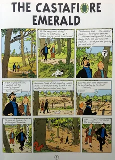 The Adventures of Tintin - The Castafiore Emerald - Herge