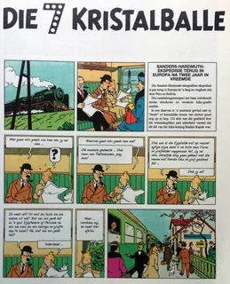 Die Avonture van Kuifie - Die 7 Kristalballe - Herge