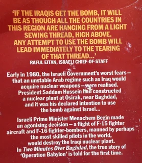 Two Minutes over Baghdad-The most daring Military Raid since Entebbe-Perlmutter, Handel, Bar-Joseph