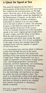 A Quest for Speed at Sea - Christopher Dawson - Hardcover