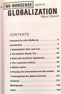 The NO NONSENSE guide to globalisation - Wayne Ellwood