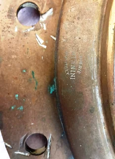 Vintage ships brass portholes from Foundry Fontanini 1933, Udine, Italy