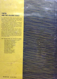 Tintin and the Golden Fleece - Based on Herges Characters - The Book of the Film - Hardcover Methuen