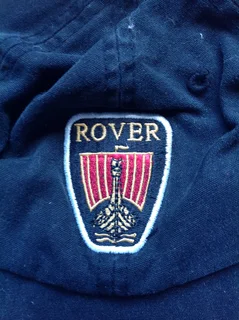 Rover 75 years branded cap - brass buckle