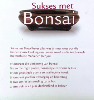 Sukses met Bonsai - David Squire - Kweek eksotiese miniatuurbome in jou huis