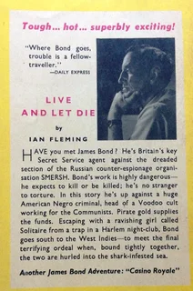 Live and Let Die - A James Bond Adventure - Ian Fleming