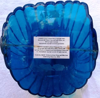 Rare and Vintage Beach Boys Musical Surfer Cookie or Biscuit Jar in working order - 3 songs