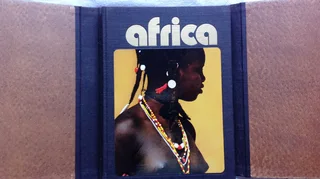 Very large book - africa - photography by Dieter Blum - text by Gisela Bonn - book signed D Blum
