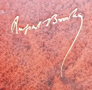 The Complete Poems of Rupert Brooke - Leatherbound and Gold Embossed